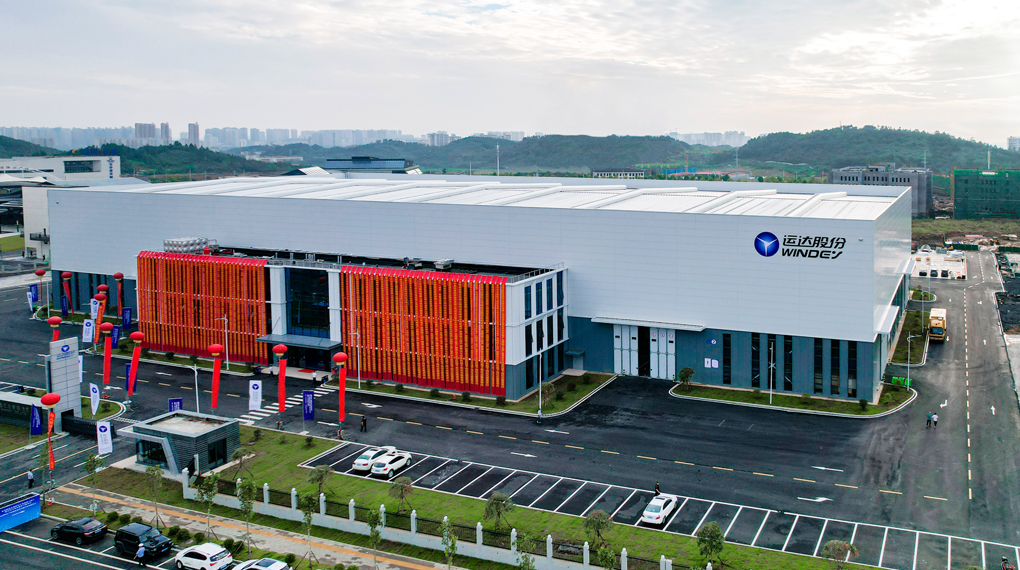 威尼斯9499登錄入口股份永州基地首臺(tái)大兆瓦機(jī)組下線