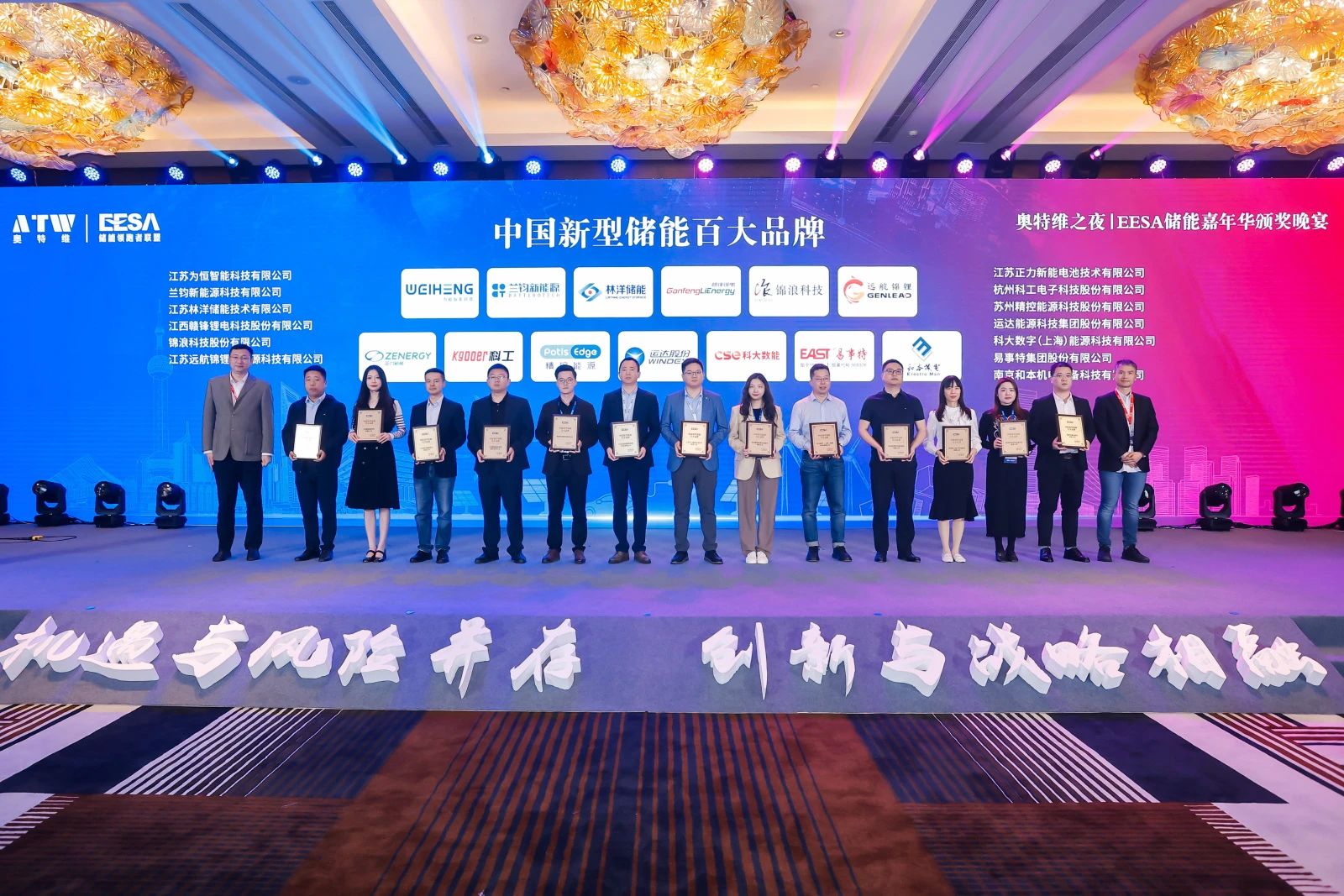 【喜報(bào)】威尼斯9499登錄入口股份獲評(píng)&ldquo;中國(guó)新型儲(chǔ)能百大品牌&rdquo;